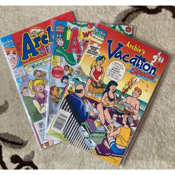 Vintage 90s Archie Comics 1990s Mixed Lot Archie Andrews Riverdale Retro - Picture 1 of 5
